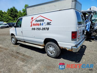 Drugie zdjęcie samochodu z przodu: 2010 FORD E250 DELIVERY VAN VIN:1FTNE2EW1ADA27671 - miniatura