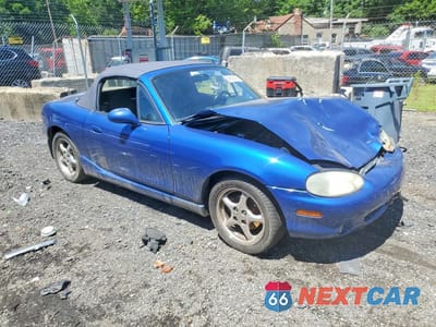 Czwarte zdjęcie samochodu z boku: 1999 MAZDA MX-5 MIATA VIN:JM1NB3539X0133743 - miniatura