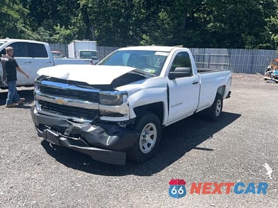 Drugie zdjęcie samochodu z przodu: 2016 CHEVROLET SILVERADO C1500 VIN:1GCNCNEHXGZ312096 - miniatura