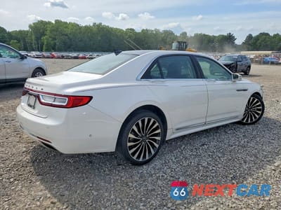 Trzecie zdjęcie samochodu z tyłu: 2018 LINCOLN CONTINENTAL BLACK LABEL VIN:1LN6L9AP8J5601156 - miniatura