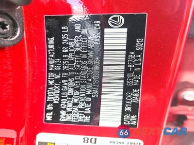 Zdjęcie 12 z 12 samochodu: 2025 LEXUS ES 350 ULTRA LUXURY VIN:58AFZ1B13SU186354 - miniatura
