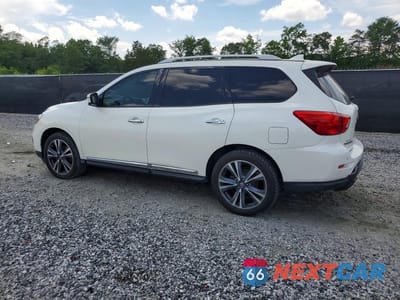 Drugie zdjęcie samochodu z przodu: 2019 NISSAN PATHFINDER PLATINUM VIN:5N1DR2MN9KC607570 - miniatura