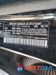 Zdjęcie 12 z 12 samochodu: 2014 MERCEDES-BENZ CLA 250 VIN:WDDSJ4EB1EN112569 - miniatura
