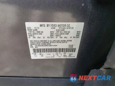 Zdjęcie 13 z 13 samochodu: 2014 FORD EXPLORER XLT VIN:1FM5K8D89EGB31520 - miniatura