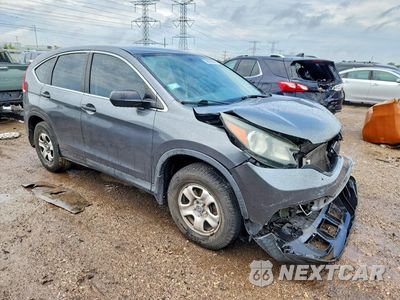 Czwarte zdjęcie samochodu z boku: 2014 HONDA CR-V LX VIN:3CZRM3H34EG708955 - miniatura