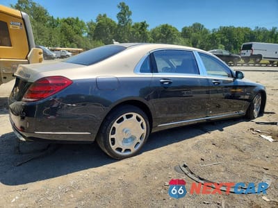 Trzecie zdjęcie samochodu z tyłu: 2020 MERCEDES-BENZ S MERCEDES-MAYBACH S560 4MATIC VIN:W1KUX8GB4LA551877 - miniatura