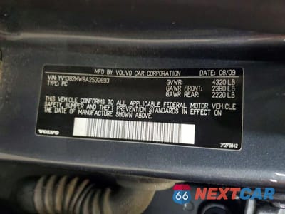 Zdjęcie 14 z 14 samochodu: 2010 VOLVO V50 2.4I VIN:YV1382MW8A2532693 - miniatura