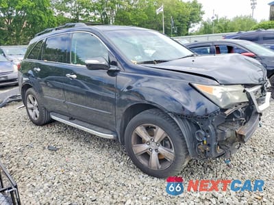 Czwarte zdjęcie samochodu z boku: 2012 ACURA MDX VIN:2HNYD2H28CH533670 - miniatura