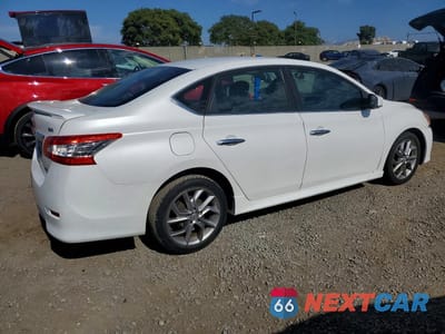 Trzecie zdjęcie samochodu z tyłu: 2013 NISSAN SENTRA VIN:3N1AB7AP8DL757775 - miniatura