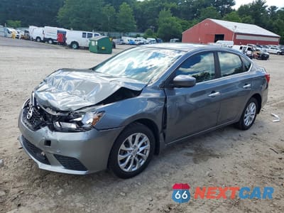 2019 NISSAN SENTRA S 3N1AB7AP3KY225205 - główne zdjęcie licytacji z USA - miniatura