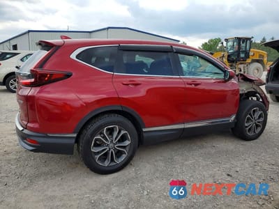 Trzecie zdjęcie samochodu z tyłu: 2022 HONDA CR-V EX VIN:7FARW2H55NE019058 - miniatura