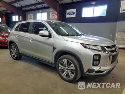 Czwarte zdjęcie samochodu z boku: 2021 MITSUBISHI OUTLANDER SPORT ES VIN:JA4ARUAU9MU022686 - miniatura