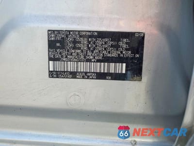 Zdjęcie 14 z 14 samochodu: 2008 TOYOTA RAV4 LIMITED VIN:JTMBD31V086077372 - miniatura