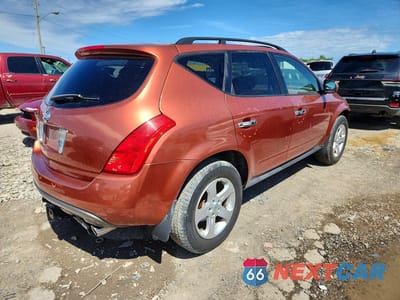 Trzecie zdjęcie samochodu z tyłu: 2004 NISSAN MURANO SL VIN:JN8AZ08WX4W311073 - miniatura