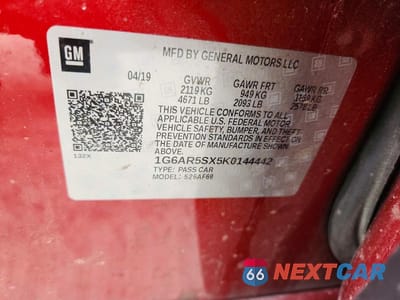 Zdjęcie 13 z 13 samochodu: 2019 CADILLAC CTS LUXURY VIN:1G6AR5SX5K0144442 - miniatura