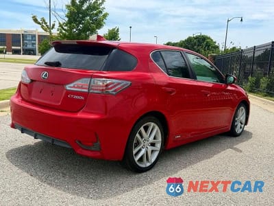 Czwarte zdjęcie samochodu z boku: 2014 LEXUS CT 200 VIN:JTHKD5BH8E2177144 - miniatura