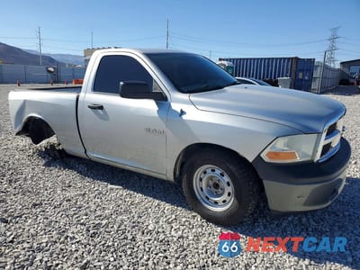 Czwarte zdjęcie samochodu z boku: 2010 DODGE RAM 1500 VIN:3D7JB1EK0AG191307 - miniatura
