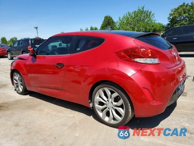 Drugie zdjęcie samochodu z przodu: 2012 HYUNDAI VELOSTER BASE VIN:KMHTC6AD1CU034742 - miniatura