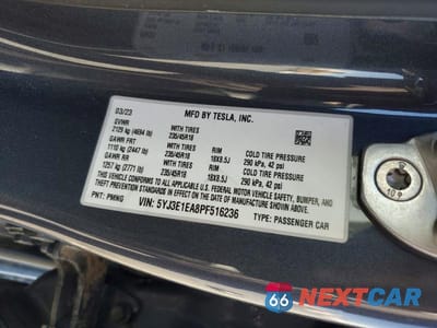 Zdjęcie 13 z 13 samochodu: 2023 TESLA MODEL 3 VIN:5YJ3E1EA8PF516236 - miniatura