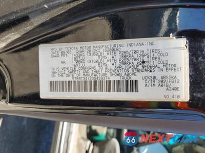 Zdjęcie 12 z 12 samochodu: 2003 TOYOTA TUNDRA ACCESS CAB SR5 VIN:5TBRT34123S439374 - miniatura