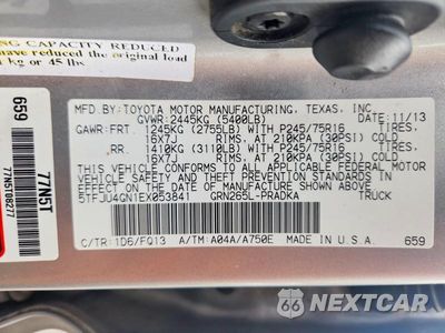 Zdjęcie 12 z 12 samochodu: 2014 TOYOTA TACOMA DOUBLE CAB PRERUNNER VIN:5TFJU4GN1EX053841 - miniatura