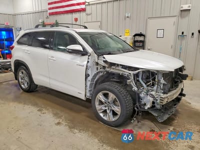Czwarte zdjęcie samochodu z boku: 2018 TOYOTA HIGHLANDER HYBRID LIMITED VIN:5TDDGRFH8JS049301 - miniatura