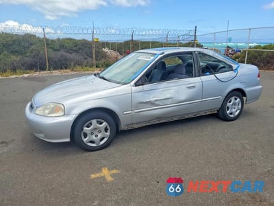 1999 HONDA CIVIC EX 1HGEJ8248XL030536 - główne zdjęcie licytacji z USA - miniatura