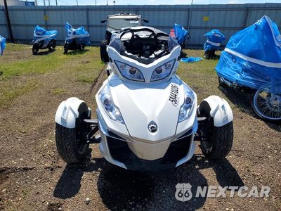 Drugie zdjęcie samochodu z przodu: 2014 CAN-AM SPYDER ROADSTER RT VIN:2BXNBDD18EV002674 - miniatura