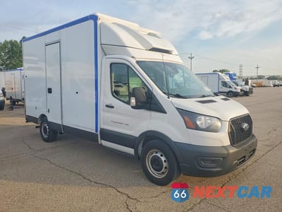 Czwarte zdjęcie samochodu z boku: 2020 FORD TRANSIT T-350 VIN:1FDBW5Z8XLKA83406 - miniatura