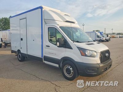 Czwarte zdjęcie samochodu z boku: 2020 FORD TRANSIT T-350 VIN:1FDBW5Z8XLKA83406 - miniatura