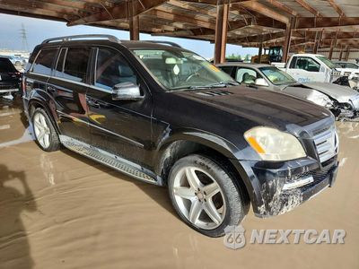 Czwarte zdjęcie samochodu z boku: 2011 MERCEDES-BENZ GL 550 4MATIC VIN:4JGBF8GE0BA752944 - miniatura