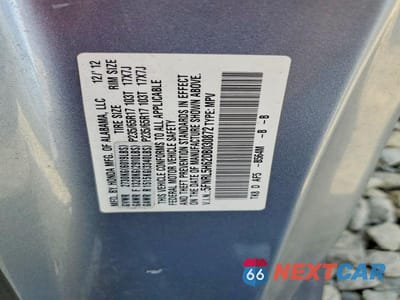 Zdjęcie 13 z 13 samochodu: 2013 HONDA ODYSSEY EXL VIN:5FNRL5H62DB030872 - miniatura