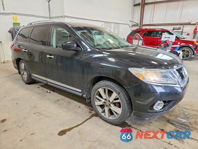 Czwarte zdjęcie samochodu z boku: 2014 NISSAN PATHFINDER S VIN:5N1AR2MMXEC732608 - miniatura