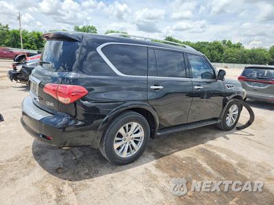 Trzecie zdjęcie samochodu z tyłu: 2016 INFINITI QX80 BASE VIN:JN8AZ2NF1G9614293 - miniatura
