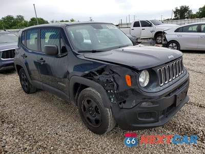 Czwarte zdjęcie samochodu z boku: 2017 JEEP RENEGADE SPORT VIN:ZACCJAAH0HPG16906 - miniatura