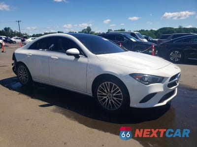 Czwarte zdjęcie samochodu z boku: 2020 MERCEDES-BENZ CLA 250 4MATIC VIN:WDD5J4HB7LN070642 - miniatura