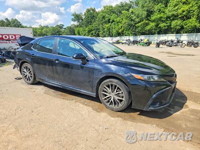 Czwarte zdjęcie samochodu z boku: 2022 TOYOTA CAMRY SE VIN:4T1G11AKXNU716174 - miniatura