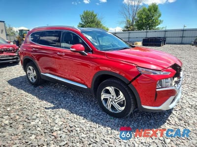 Czwarte zdjęcie samochodu z boku: 2023 HYUNDAI SANTA FE SEL PREMIUM VIN:5NMS3DAJ1PH513394 - miniatura