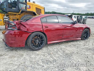Trzecie zdjęcie samochodu z tyłu: 2022 DODGE CHARGER SCAT PACK VIN:2C3CDXGJ5NH268073 - miniatura