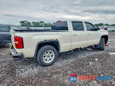 Trzecie zdjęcie samochodu z tyłu: 2014 GMC SIERRA K1500 SLE VIN:3GTU2UEC6EG133385 - miniatura
