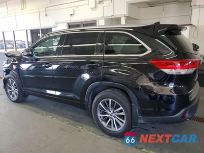 Drugie zdjęcie samochodu z przodu: 2017 TOYOTA HIGHLANDER XLE VIN:5TDJZRFH6HS461336 - miniatura