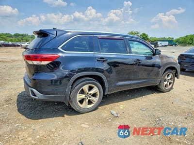 Trzecie zdjęcie samochodu z tyłu: 2017 TOYOTA HIGHLANDER LIMITED VIN:5TDDZRFH0HS421203 - miniatura