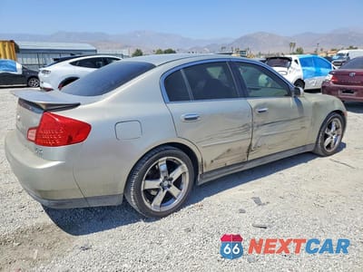 Trzecie zdjęcie samochodu z tyłu: 2003 INFINITI G35 BASE VIN:JNKCV51E43M311951 - miniatura