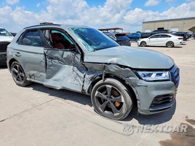 Czwarte zdjęcie samochodu z boku: 2019 AUDI SQ5 PREMIUM PLUS VIN:WA1B4AFY4K2101138 - miniatura