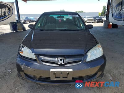Piąte zdjęcie samochodu w środku: 2005 HONDA CIVIC DX VIN:2HGES164X5H559205 - miniatura