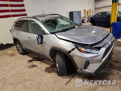 Czwarte zdjęcie samochodu z boku: 2023 TOYOTA RAV4 HYBRID XLE VIN:4T3RWRFVXPU093810 - miniatura