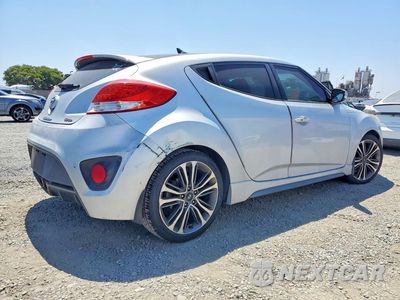 Trzecie zdjęcie samochodu z tyłu: 2016 HYUNDAI VELOSTER TURBO VIN:KMHTC6AE4GU290503 - miniatura