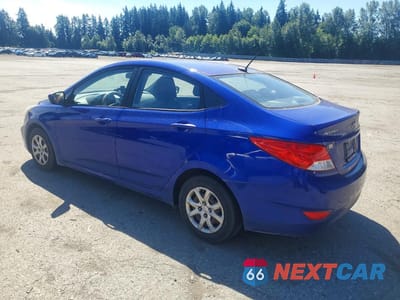 Drugie zdjęcie samochodu z przodu: 2014 HYUNDAI ACCENT GLS VIN:KMHCT4AE1EU613777 - miniatura