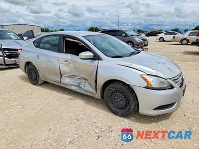 Czwarte zdjęcie samochodu z boku: 2013 NISSAN SENTRA S VIN:3N1AB7AP9DL674971 - miniatura
