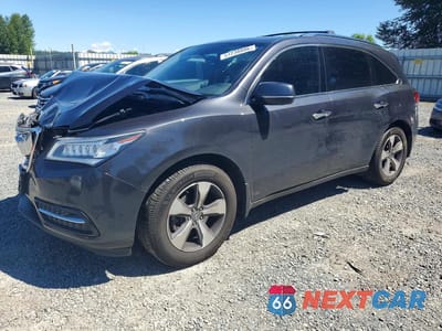 2016 ACURA MDX 5FRYD4H26GB015374 - główne zdjęcie licytacji z USA - miniatura